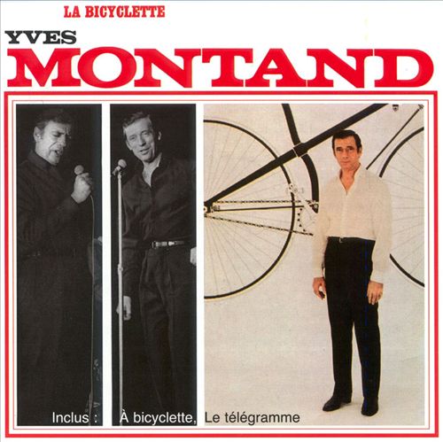 Yves Montand - La Bicyclette, LP Cover